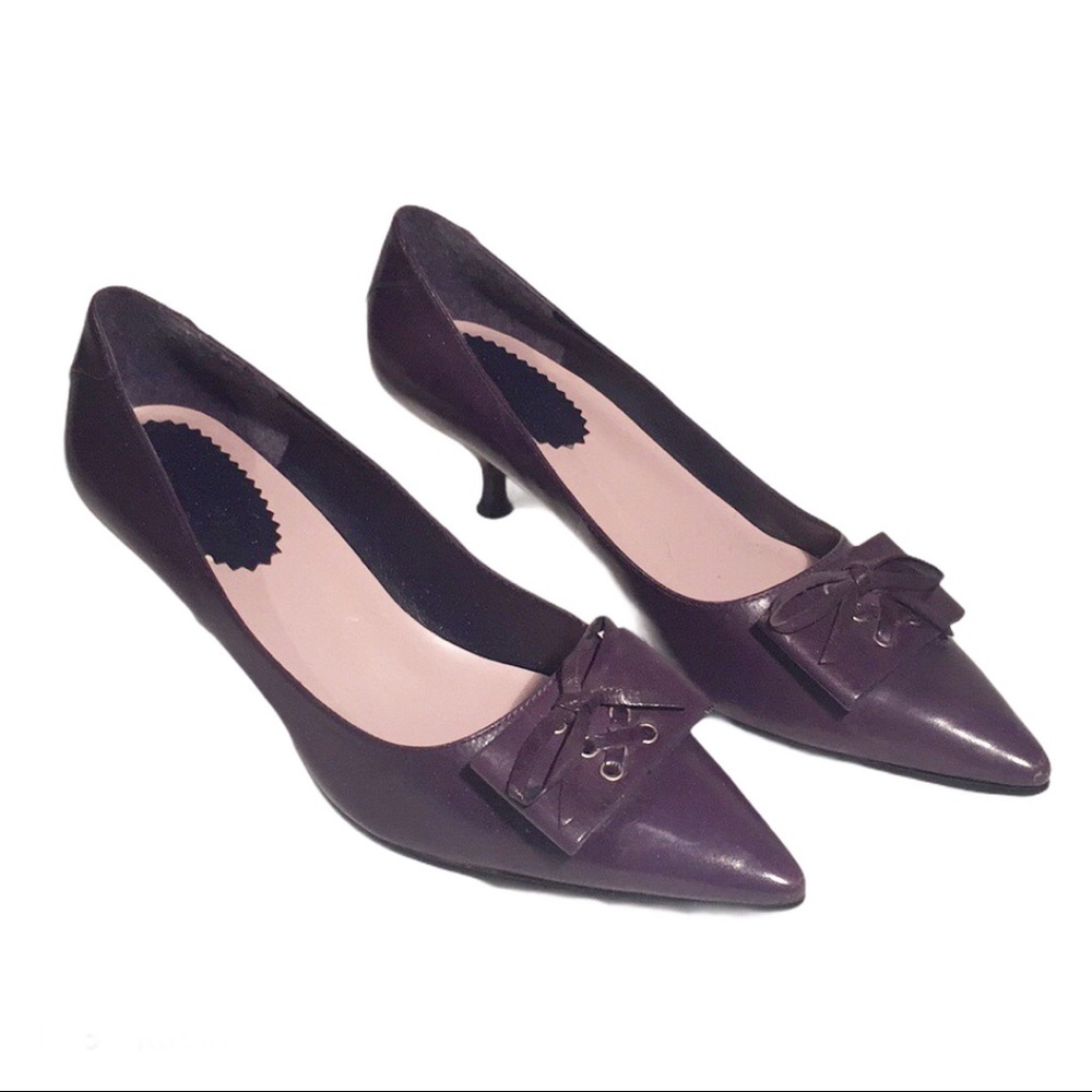 Almost New ENZO ANGIOLINI Leather Pump